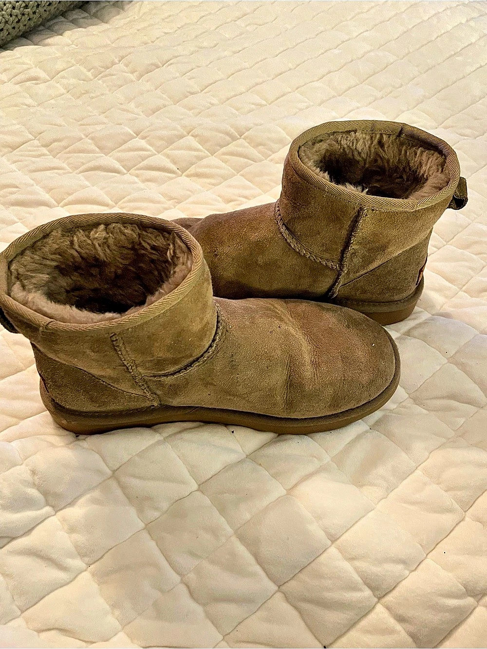UGG Classic Mini Suede Boots Brown US 8